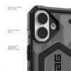 UAG - Pathfinder Clear ochranný obal na iPhone 17 – popolavý