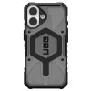 UAG - Pathfinder Clear ochranný obal na iPhone 17 – popolavý