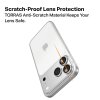 Torras - Lensguard Camera Protector ochrana objektívu pre iPhone 17 Pro – čierna
