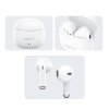 Havit - Bezdrôtové slúchadlá TW941 – Bluetooth 5.3, TWS, mikrofón, USB-C, 250 mAh – biele