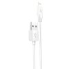 Hoco Dátový kábel Rapid (X1) - USB-A na Lightning, 10,5 W, 2,1 A, 2 m - biely
