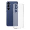 Techsuit - Clear Silicone ochranný obal na Samsung Galaxy S25 FE – priehľadný