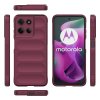 Techsuit - Magic Shield ochranný obal na Motorola Moto G15 / G15 Power – bordový