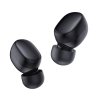 3mk - Bezdrôtové slúchadlá FlowBuds – Bluetooth V5.3, Hi-Fi zvuk, pasívne potlačenie hluku, dotykové ovládanie – čierne