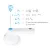 3mk - Bezdrôtové slúchadlá LifePods – Bluetooth V5.3, technológia ANC, dotykové ovládanie – biele
