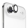 Lito - S+ Camera Glass Protector ochrana objektívu pre iPhone 17 Air – strieborná