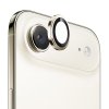 Lito - S+ Camera Glass Protector ochrana objektívu pre iPhone 17 Air – svetlozlatá