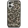 Karl Lagerfeld - IML Leopard Pattern MagSafe obal na iPhone 16 - hnedý