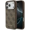 Guess – Hardcase 4G Classic obal na iPhone 17 Pro – hnedý