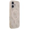 Guess – 4G Ring Classic Logo MagSafe puzdro na iPhone 17 – ružové