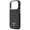 Guess – Hardcase 4G Triangle Logo MagSafe obal na iPhone 17 Pro – čierny