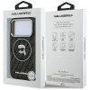 Karl Lagerfeld – IML MagSafe obal na iPhone 17 Pro Max – čierny Karl`s Head