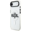 Karl Lagerfeld – IML MagSafe Sketch Logo obal na iPhone 17 Air – priehľadný Karl