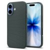 Spigen – Liquid Air ochranný obal na iPhone 17 – zelený Abyss