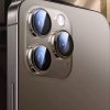 Lito – Titanium AR Camera Glass kovový rámik s ochranným sklom objektívu na iPhone 17 Pro / iPhone 17 Pro Max – strieborný
