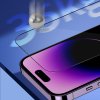 Blueo – Premium Sapphire nerozbitné / nepoškriabateľné 9H ochranné sklo na iPhone 16 Pro / iPhone 17 / iPhone 17 Pro – Privacy