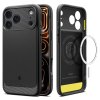 Spigen – Rugged Armor MagSafe ochranný obal na iPhone 17 Pro – matne čierny