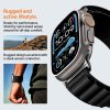 Spigen – WBF1 remienok na Apple Watch 6 / 7 / 8 / 9 / 10 / SE / SE 2 / Ultra / Ultra 2 (44/45/46/49mm) – čierny