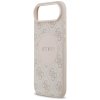 Guess – 4G Circle Classic Logo MagSafe puzdro na iPhone 17 Air – ružové