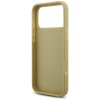 Guess – Rhinestone Triangle Logo obal na iPhone 17 Pro – zlatý