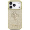 Guess – Fixed Glitter Big 4G puzdro na iPhone 17 Pro Max – zlaté