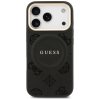 Guess – Peony Hot Stamp MagSafe obal na iPhone 17 Pro – čierny