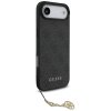 Guess – Hardcase 4G Charm Cradle MagSafe obal na iPhone 17 Air – čierny
