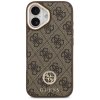 Guess – Hardcase 4G Strass Logo MagSafe obal na iPhone 17 – hnedý