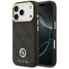 Guess – Hardcase 4G Strass Logo MagSafe obal na iPhone 17 Pro – čierny