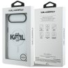 Karl Lagerfeld – IML Choupette Sketch Logo MagSafe obal na iPhone 17 Air – priehľadný
