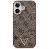 Guess – Hardcase 4G Triangle Logo MagSafe obal na iPhone 17 – hnedý