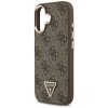Guess – Hardcase 4G Triangle Logo MagSafe obal na iPhone 17 – hnedý