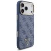 Guess – Hardcase 4G Triangle Logo MagSafe obal na iPhone 17 Pro – modrý