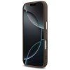 Guess – Hardcase Big 4G Classic Logo obal na iPhone 17 – hnedý