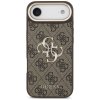 Guess – Hardcase Big 4G Classic Logo obal na iPhone 17 Air – hnedý