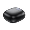 Acefast - bezdrôtové slúchadlá W2 s TWS, Bluetooth 5.4, 4-mikrofónovým ENC, IPX4, 400mAh batériou, LED displejom, magnetickým dizajnom – čierne