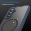 Techsuit – HaloFrost II MagSafe kryt na Samsung Galaxy A17 5G / A17 4G – námornícky modrý