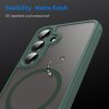 Techsuit – HaloFrost II MagSafe kryt na Samsung Galaxy S25 FE – zelený