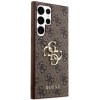 Guess – Hardcase 4G Big Logo obal na Samsung Galaxy S24 Ultra – hnedý