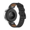 Techsuit – remienok na hodinky 18 mm (W073) pre Huawei Watch GT 4 (41 mm) / W1 / Honor Watch S1 / Garmin Venu 2S / Vivoactive 4S – čierny