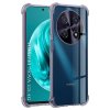 Techsuit – Shockproof Clear Silicone priehľadný odolný silikónový kryt na Huawei nova 12i / 13i – dymovo čierny