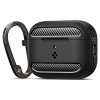 Spigen - Rugged Armor ochranné puzdro pre Apple AirPods Pro 3 - matná čierna