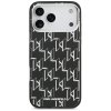 Karl Lagerfeld - IML MagSafe KL Monogram puzdro pre iPhone 17 Pro Max - čierne