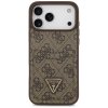 Guess - Hardcase 4G Double Card Triangle puzdro pre iPhone 17 Pro Max - hnedé