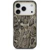Guess - Python Pattern MagSafe puzdro pre iPhone 17 Pro Max - hnedé