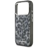 Karl Lagerfeld - IML Leopard Pattern MagSafe puzdro pre iPhone 17 Pro - čierne