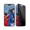 PanzerGlass - Ultra-Wide Fit Privacy ochranné sklo s inštalačným rámikom EasyAligner pre iPhone 16 Plus / iPhone 15 Plus - čierne