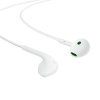 Acefast - Wired Earphones L7 káblové slúchadlá Type-C half-in-ear s HD mikrofónom, flexibilné 1.2m - biele