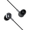 Acefast - Wired Earphones L6 káblové slúchadlá Type-C in-ear s HD mikrofónom, flexibilné 1.2m - čierne