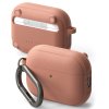 Ringke - Protection Case Onyx Magnetic - for AirPods Pro 3, Non-Slip Texture, Carabiner Hole - Constant Coral